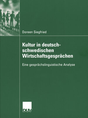cover image of Kultur in deutsch-schwedischen Wirtschaftsgesprächen